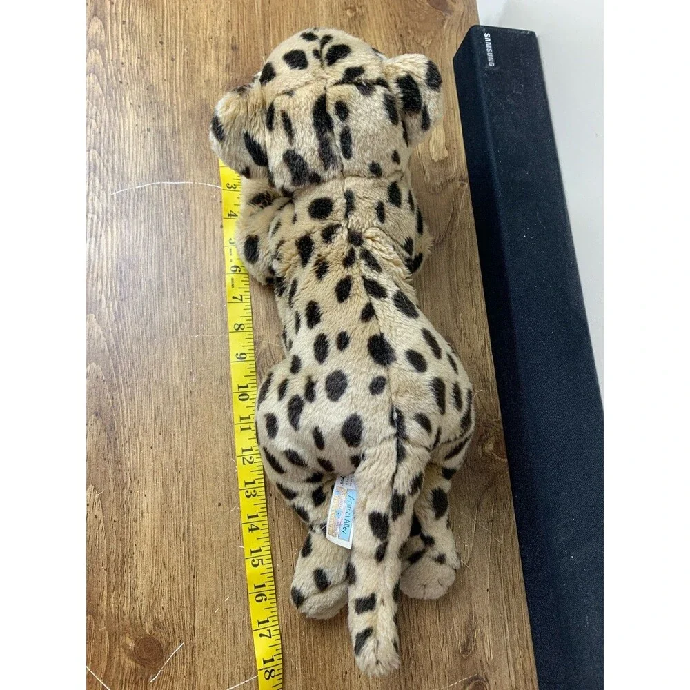 Toys R Us Animal Alley Plush Leopard Cheetah Cat 17” Stuffed Animal Vintage